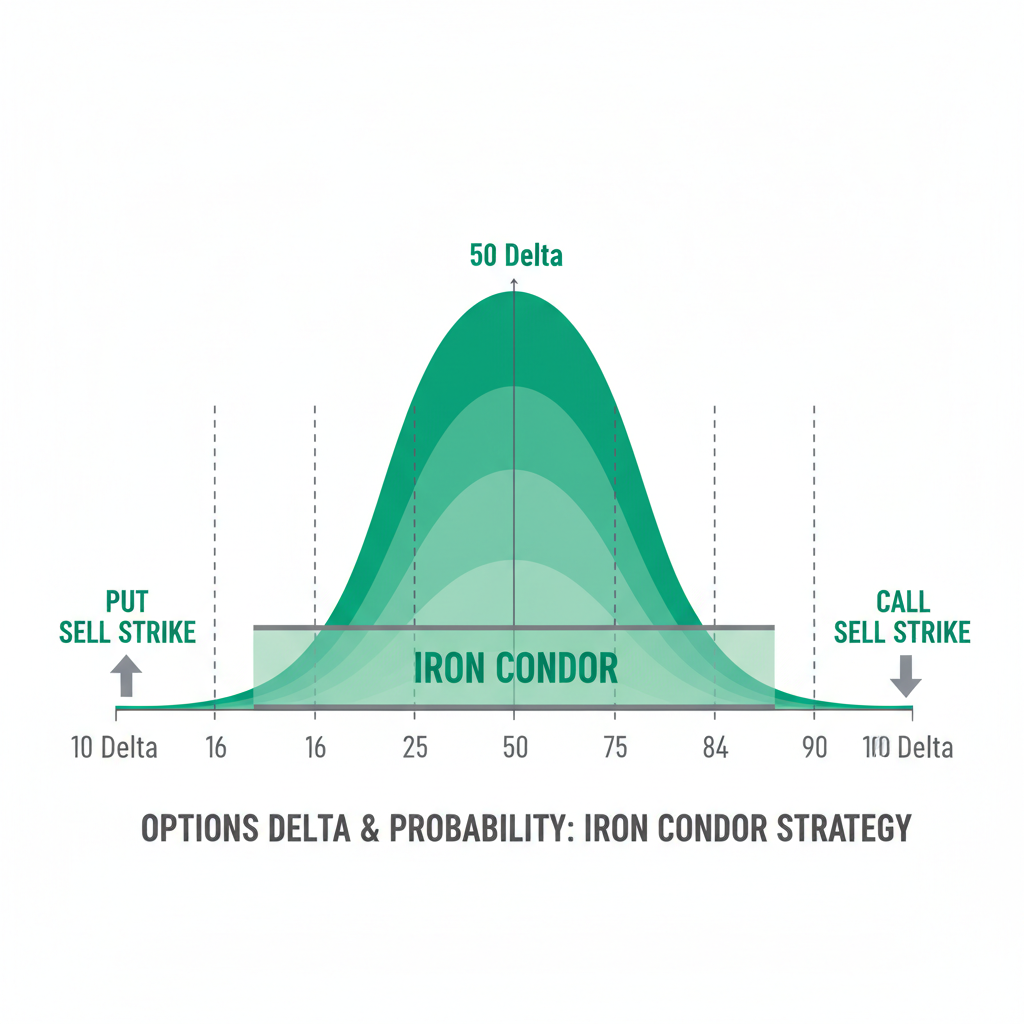 Delta Selection for Iron Condors: The Science Behind Strike Placement