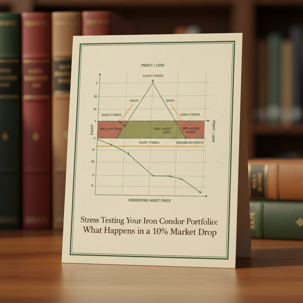 Stress Testing Your Iron Condor Portfolio: What Happens in a 10% Market Drop