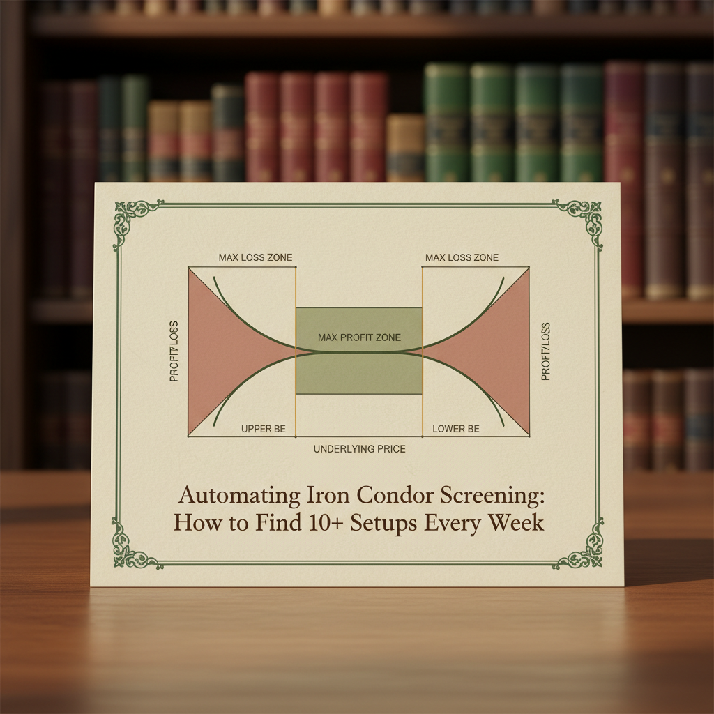 Automating Iron Condor Screening: How to Find 10+ Setups Every Week