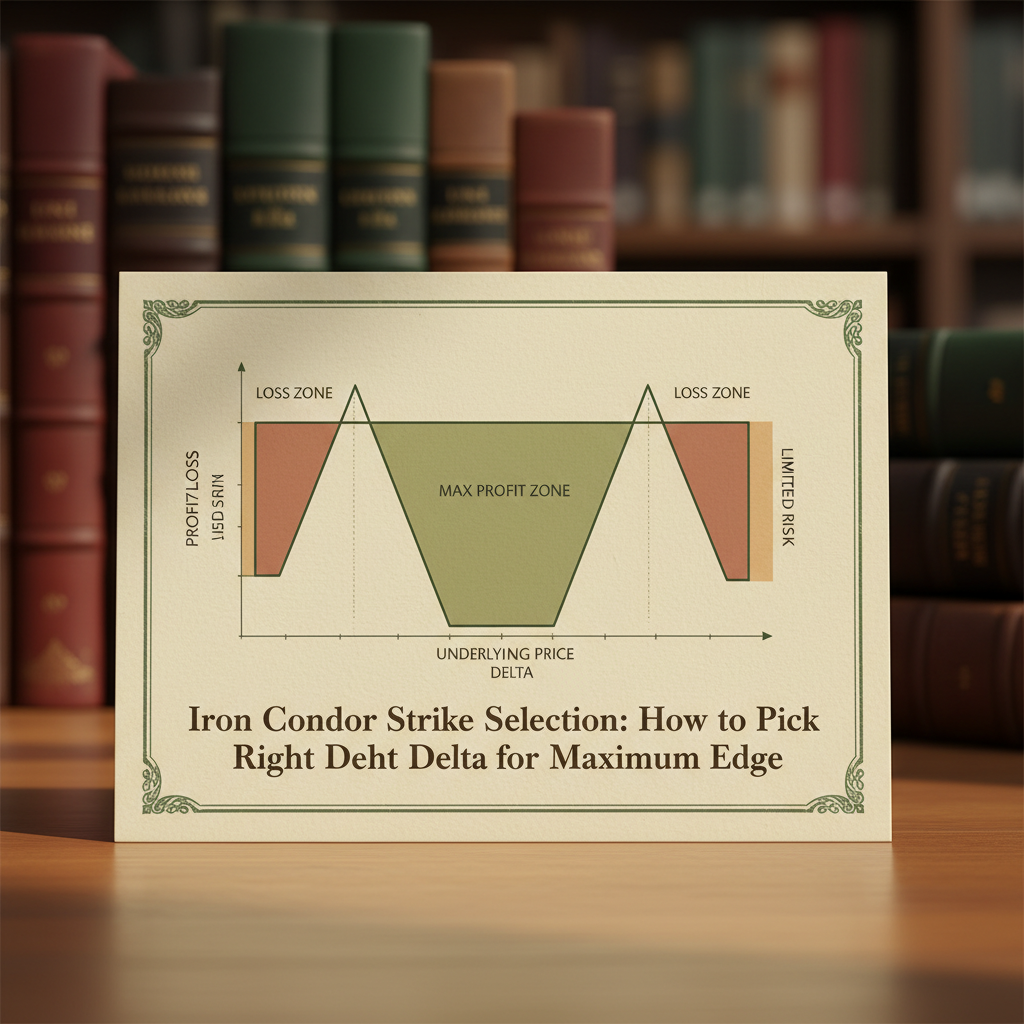 Iron Condor Strike Selection: How to Pick the Right Delta for Maximum Edge
