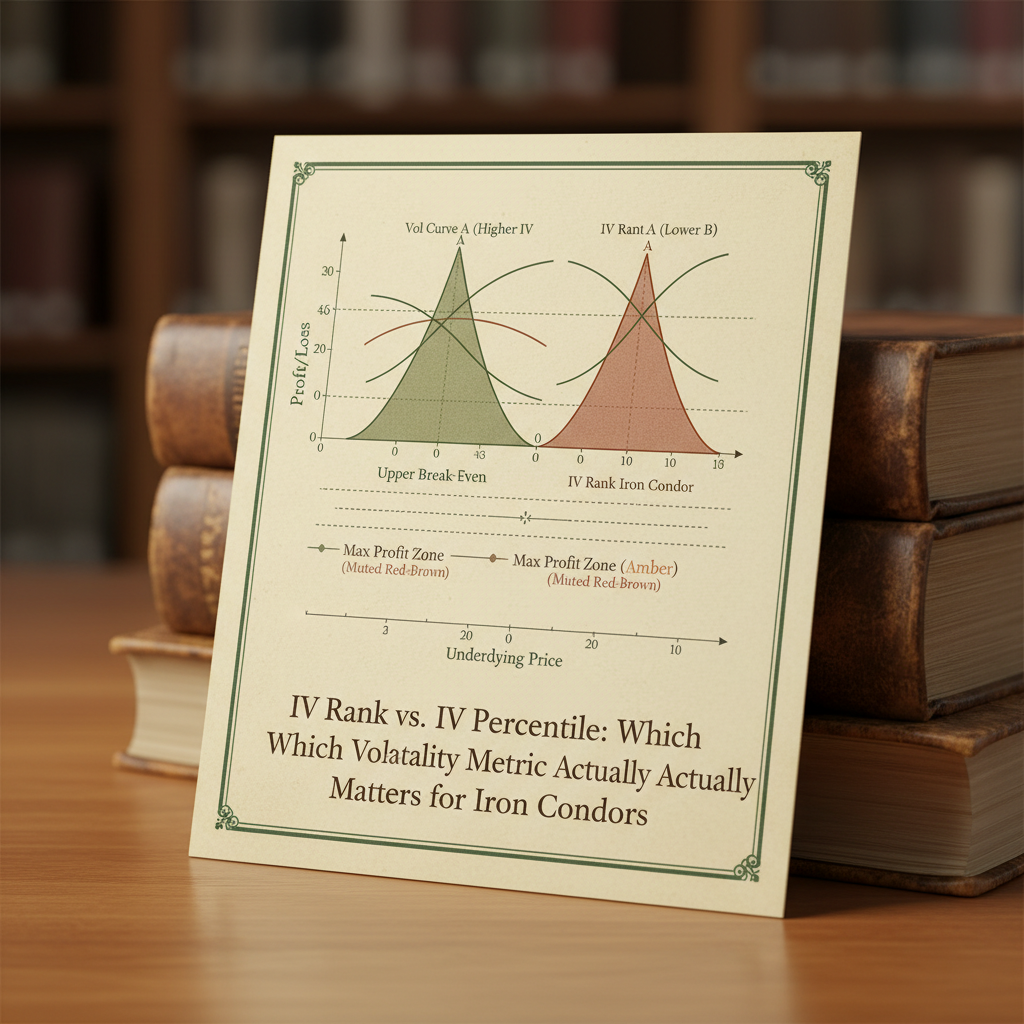 IV Rank vs. IV Percentile: Which Volatility Metric Actually Matters for Iron Condors