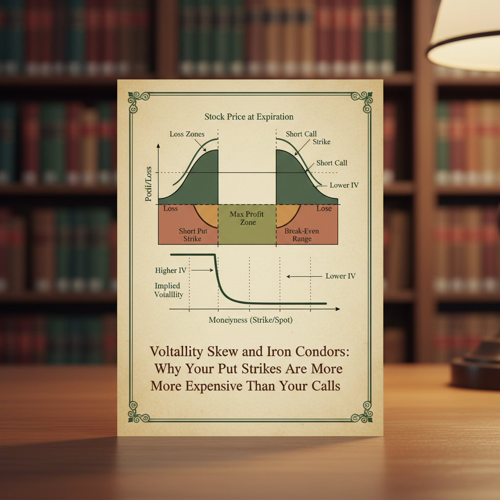 Volatility Skew and Iron Condors: Why Your Put Strikes Are More Expensive Than Your Calls