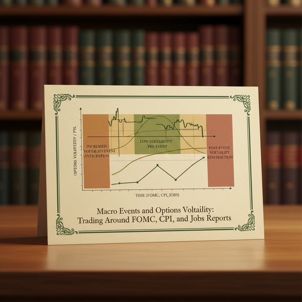 Macro Events and Options Volatility: Trading Around FOMC, CPI, and Jobs Reports