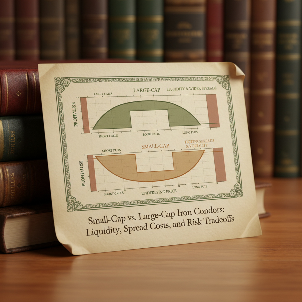 Small-Cap vs. Large-Cap Iron Condors: Liquidity, Spread Costs, and Risk Tradeoffs