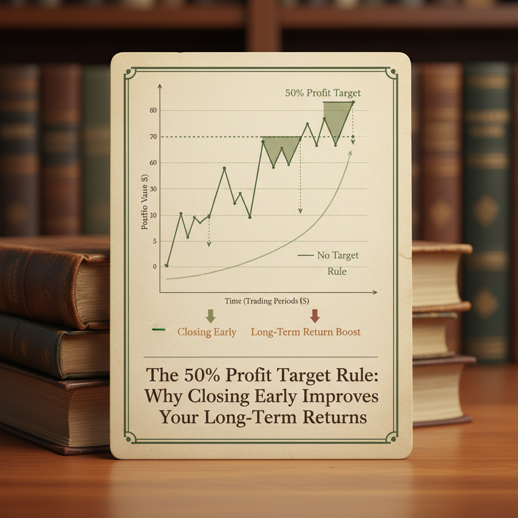 The 50% Profit Target Rule: Why Closing Early Improves Your Long-Term Returns