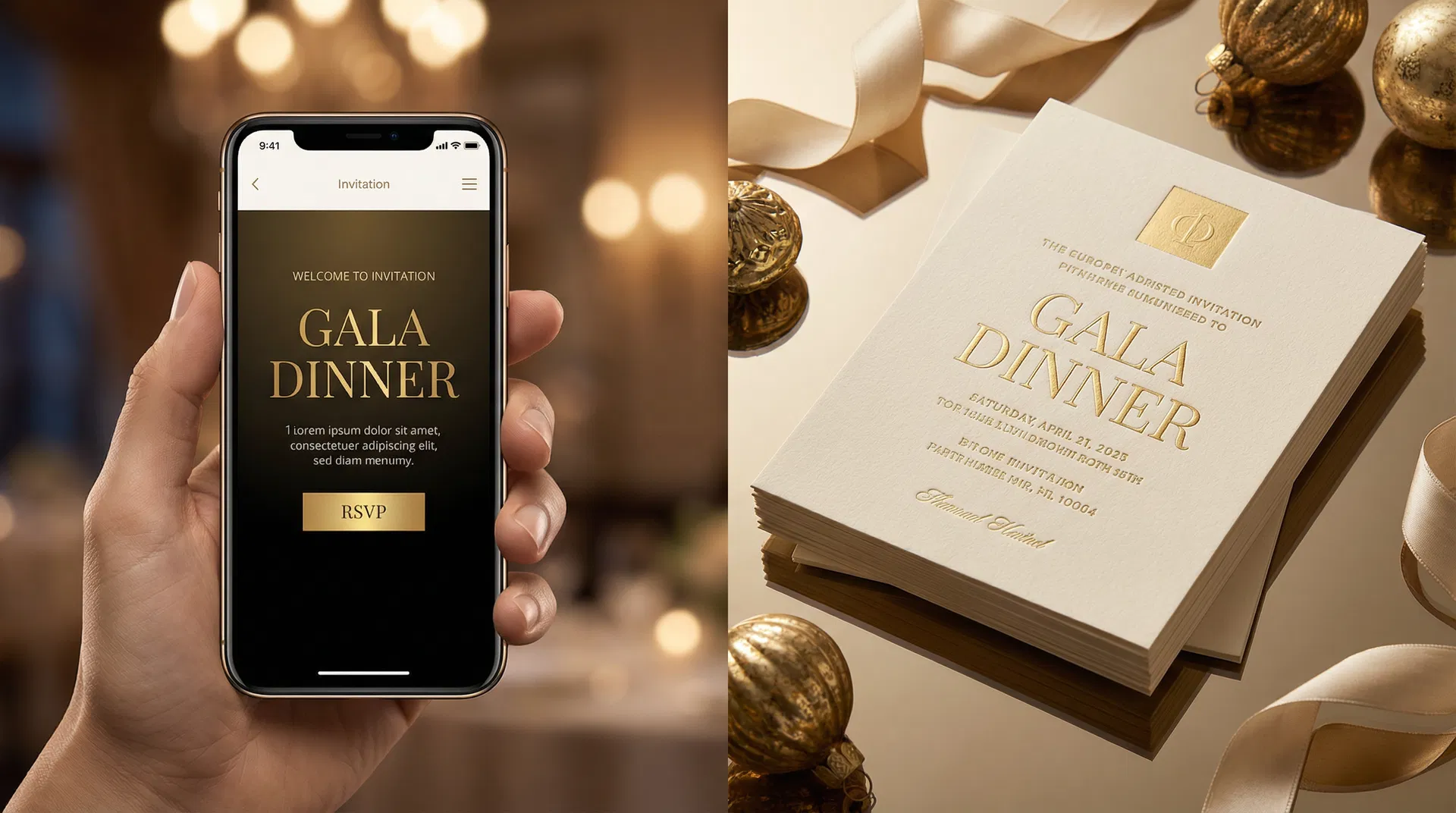 Invitation digitale vs papier : comparatif complet 2025