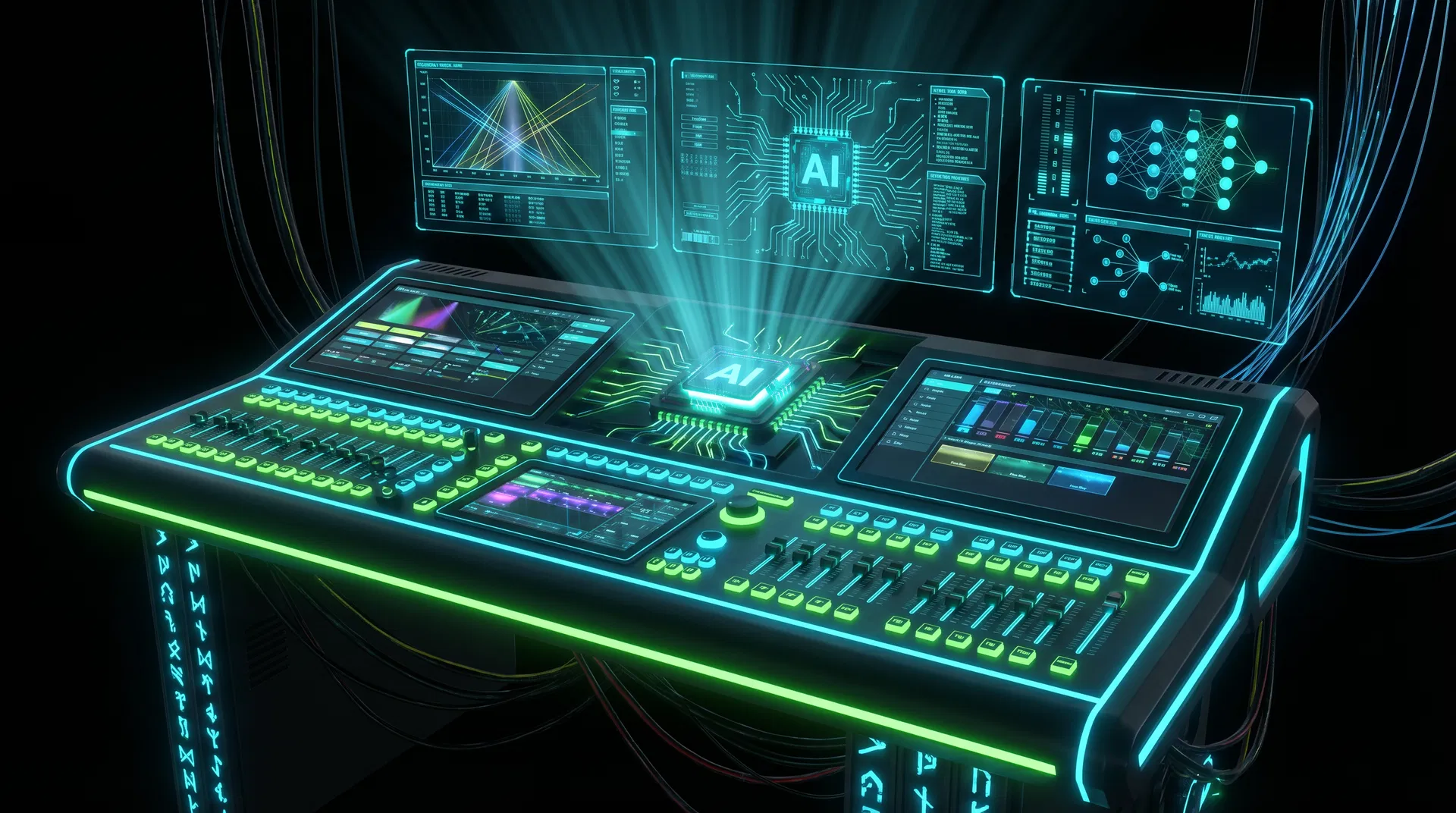 AI Lighting Control Interface