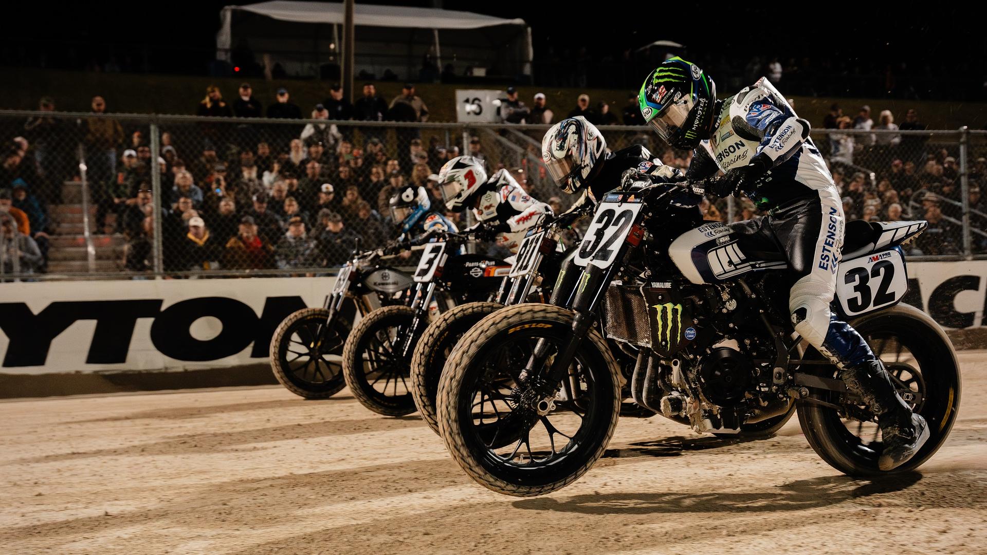 Daniels Kicks Off Title Defense at Daytona Flat Track