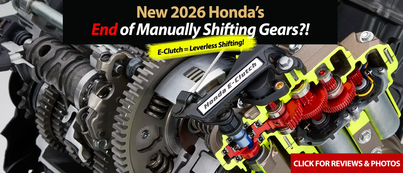 Honda Introduces 2026 Models with E-Clutch Technology