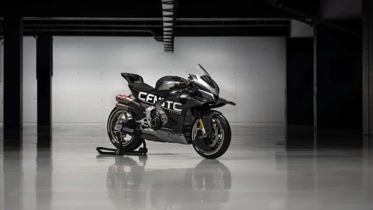 CFMoto V4 Superbike Roars to Life on Track