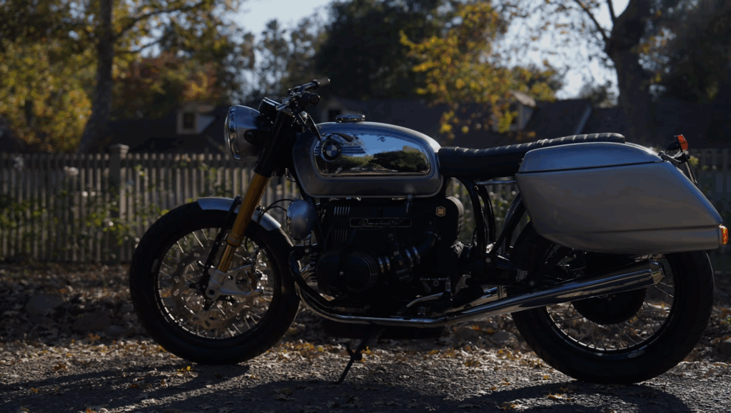 Roughchild Transforms BMW R100 into Long-Distance Cafe Racer