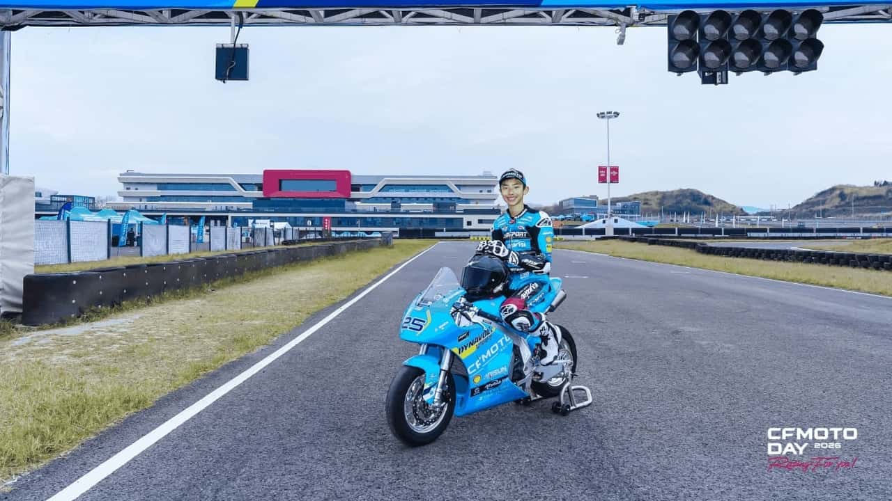 CFMoto Teases MiniGP Motorcycle in Action