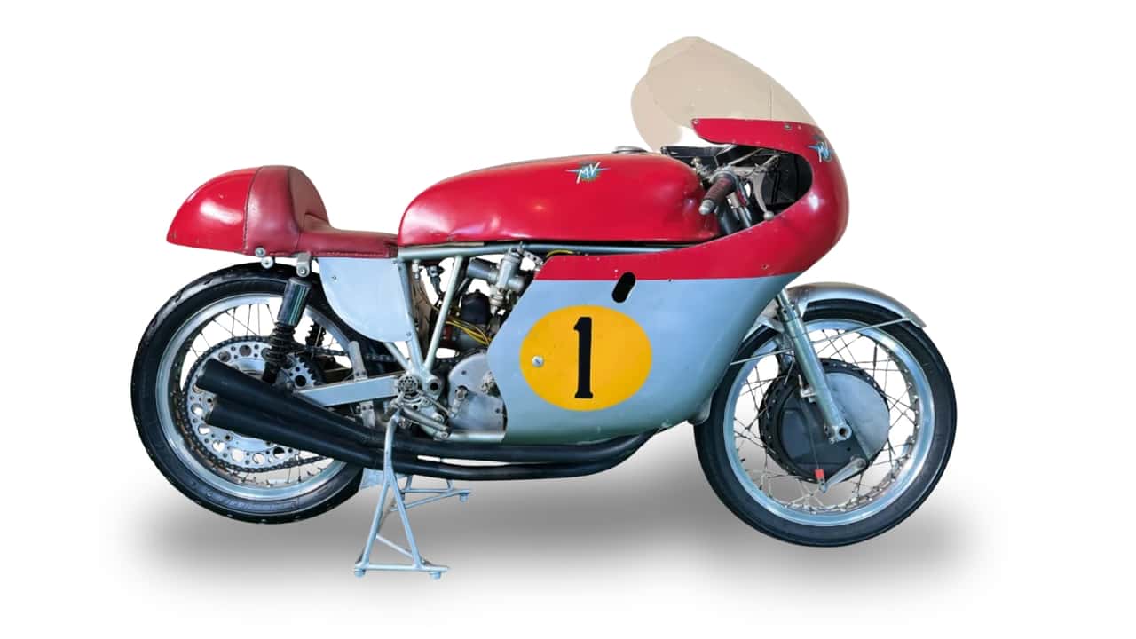 Rare MV Agusta GP Bike Fetches $1.3 Million at Auction