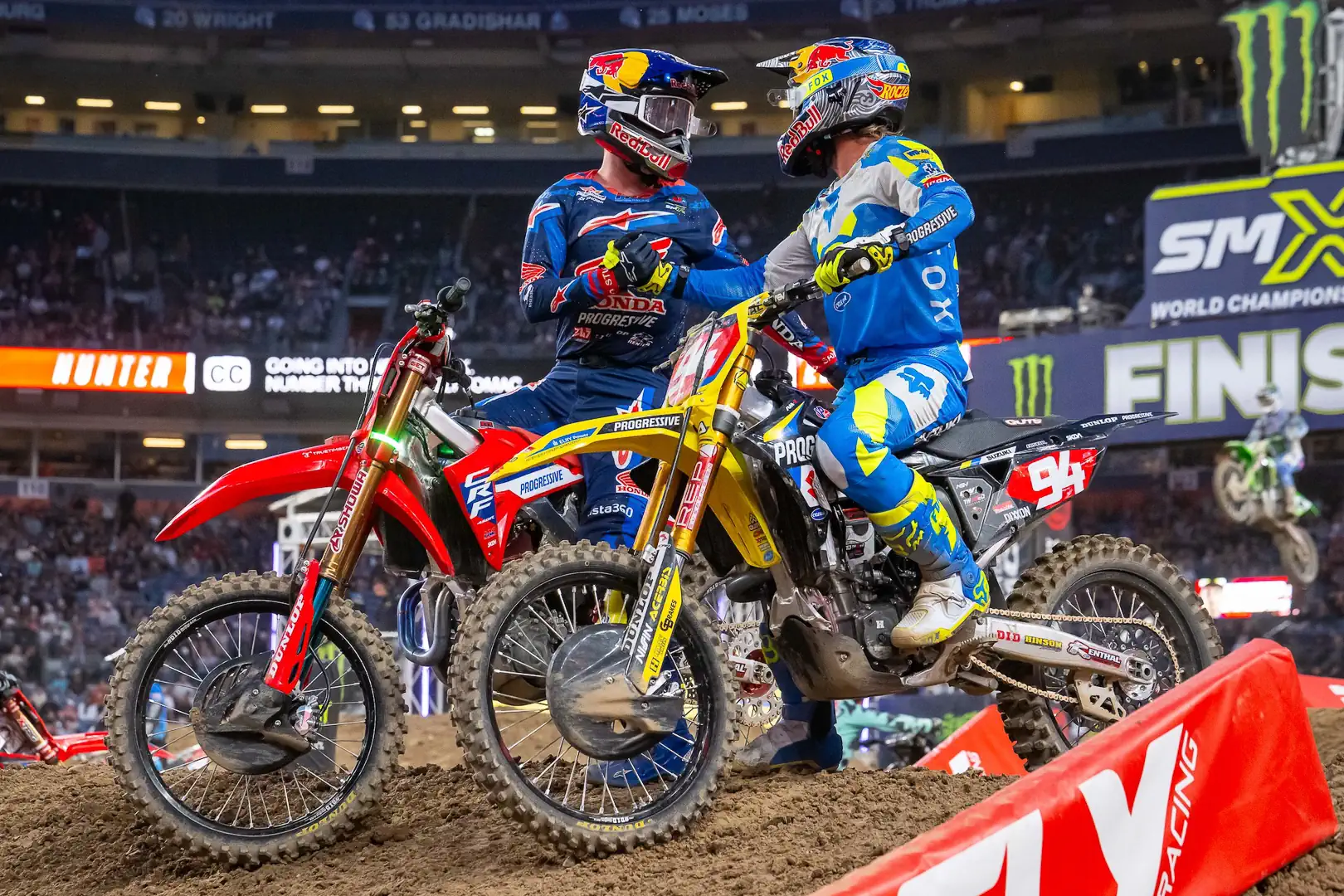 Lawrence Dominates Denver Supercross, Title Fight Narrows