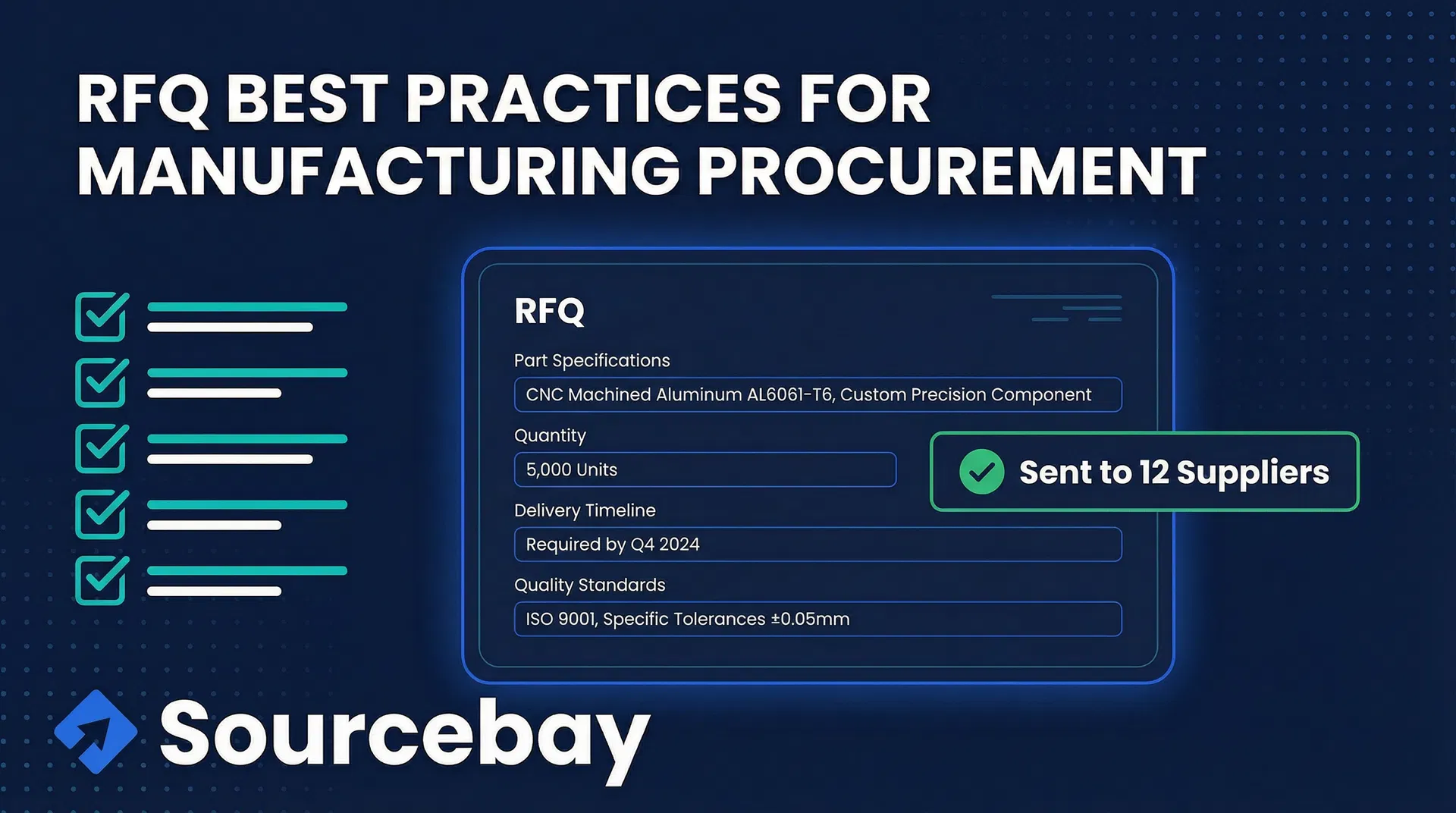 RFQ Best Practices for Manufacturing: How to Get Better Quotes and Faster Responses