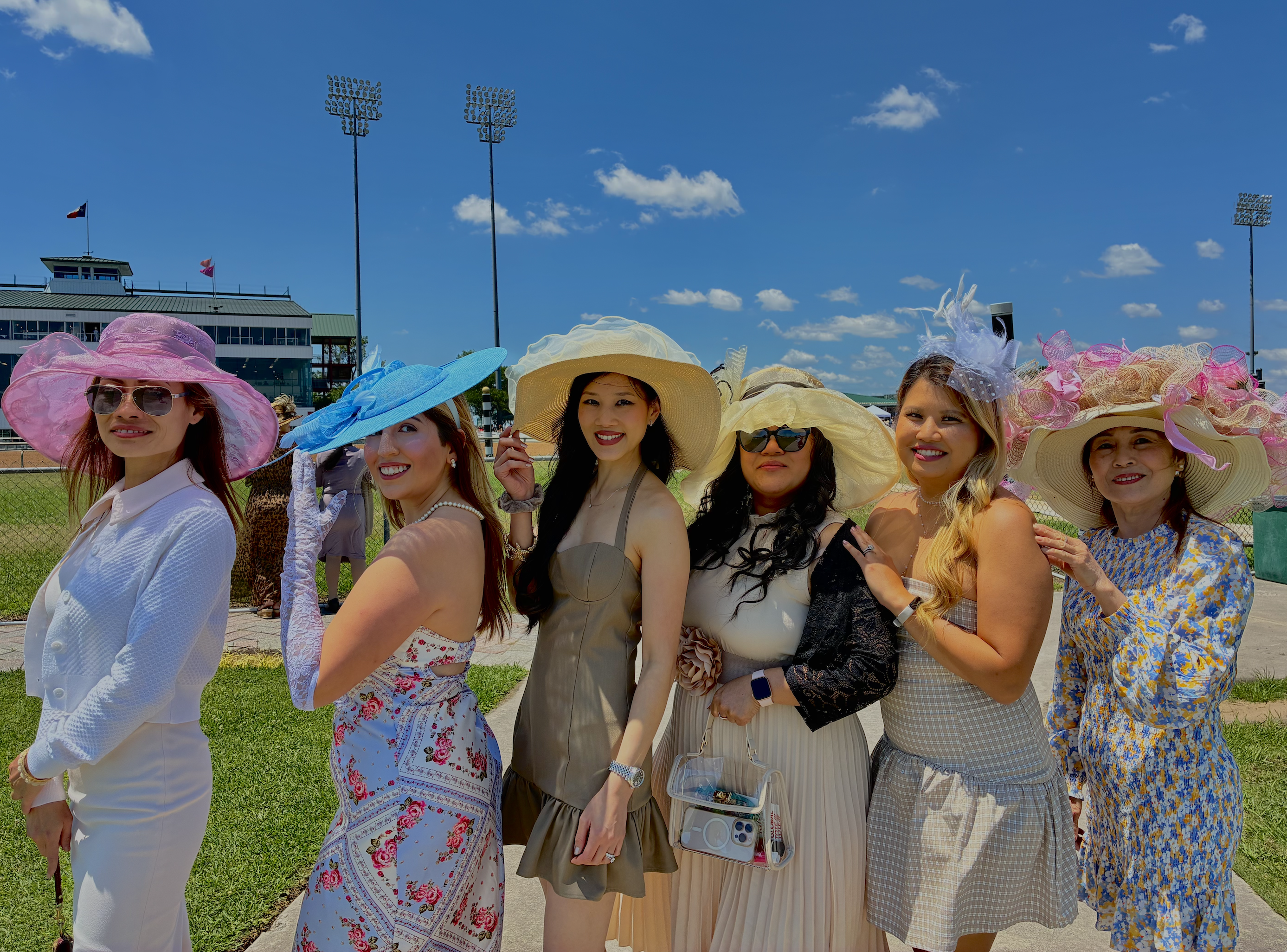Houston Women Showed Up for the Derby. Dressed and Everything.