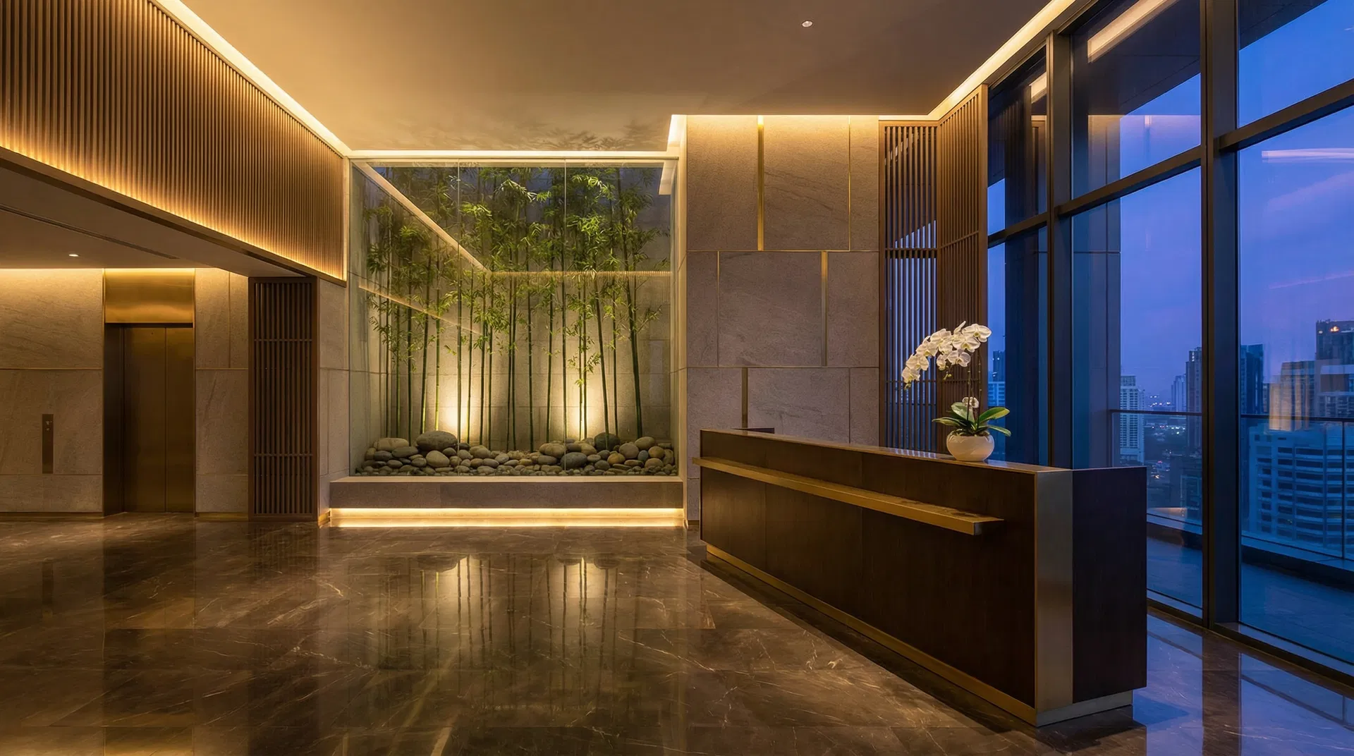 Iki-Gen - Entryway: A grand arrival experience that sets the tone for 