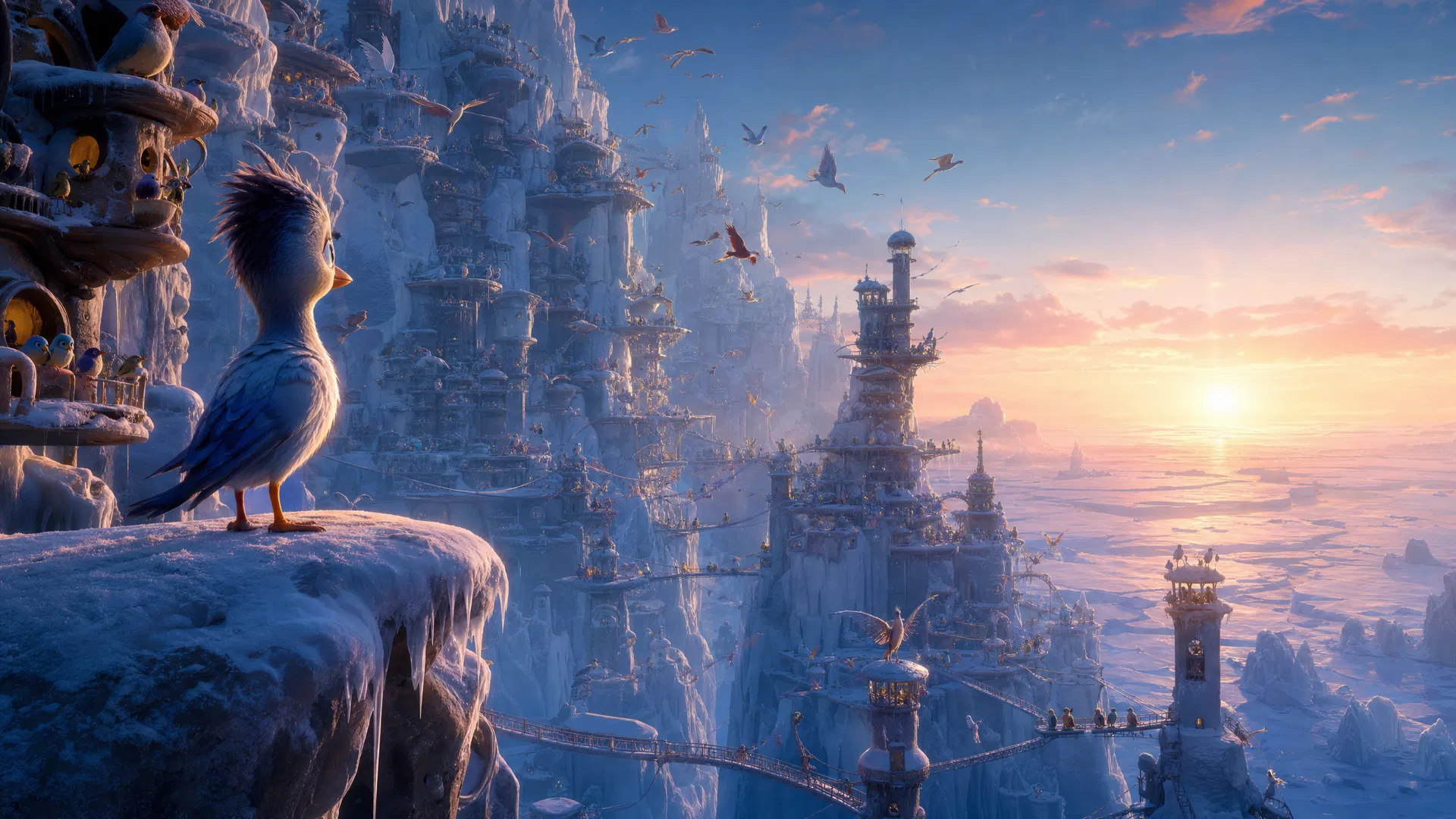 Snow Birds — animated feature film