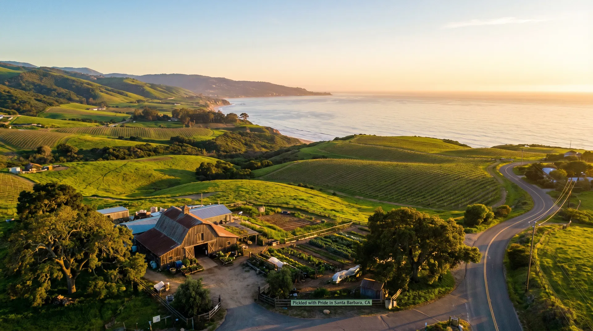Santa Barbara California farm