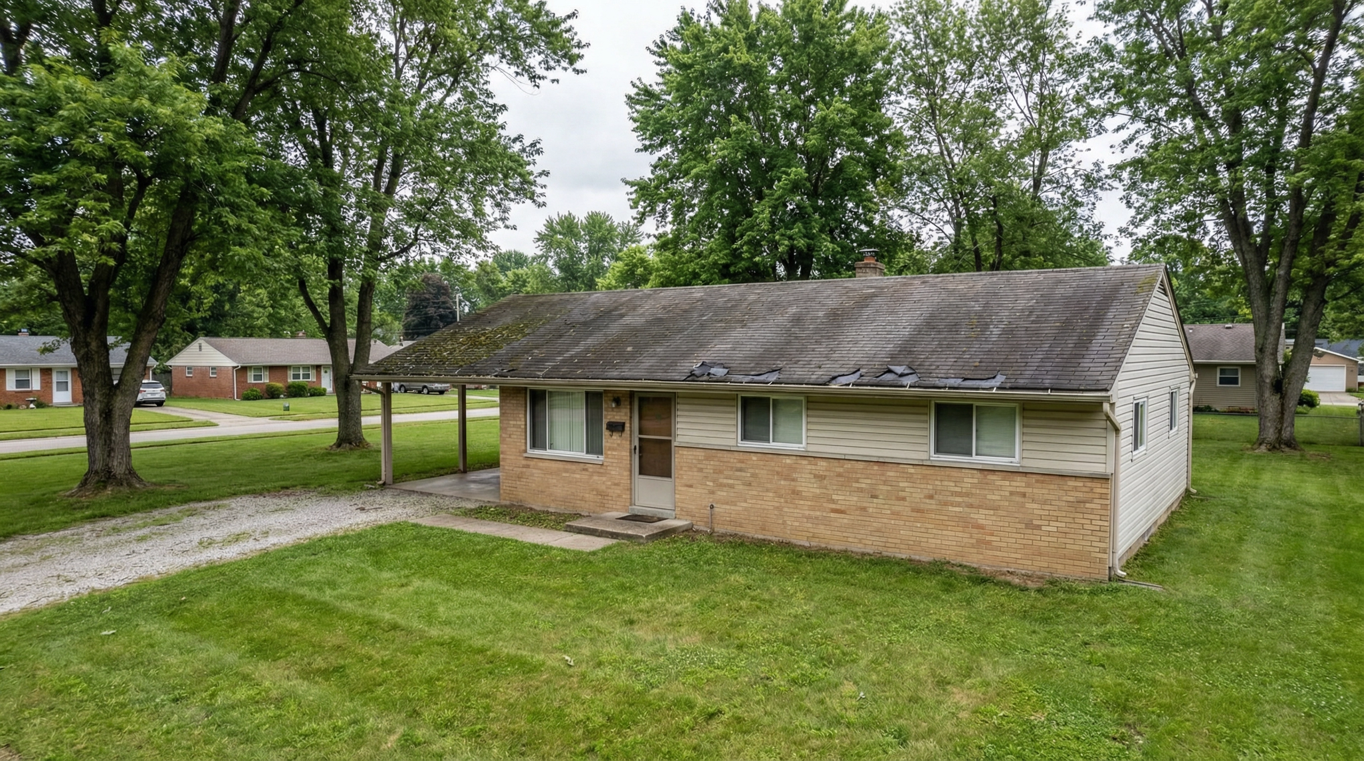 Before roof replacement — St. Louis, MO