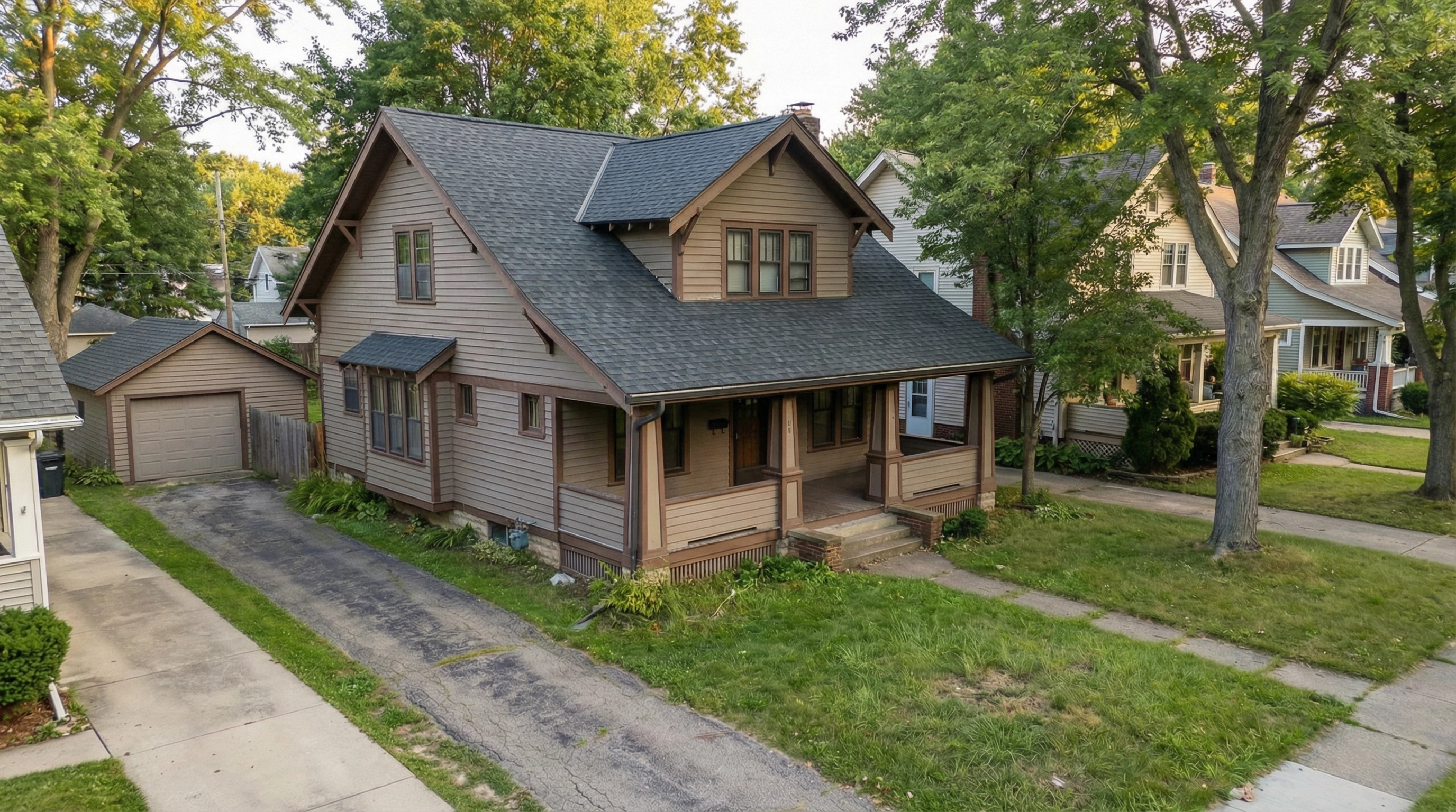 After roof replacement — Milwaukee, WI