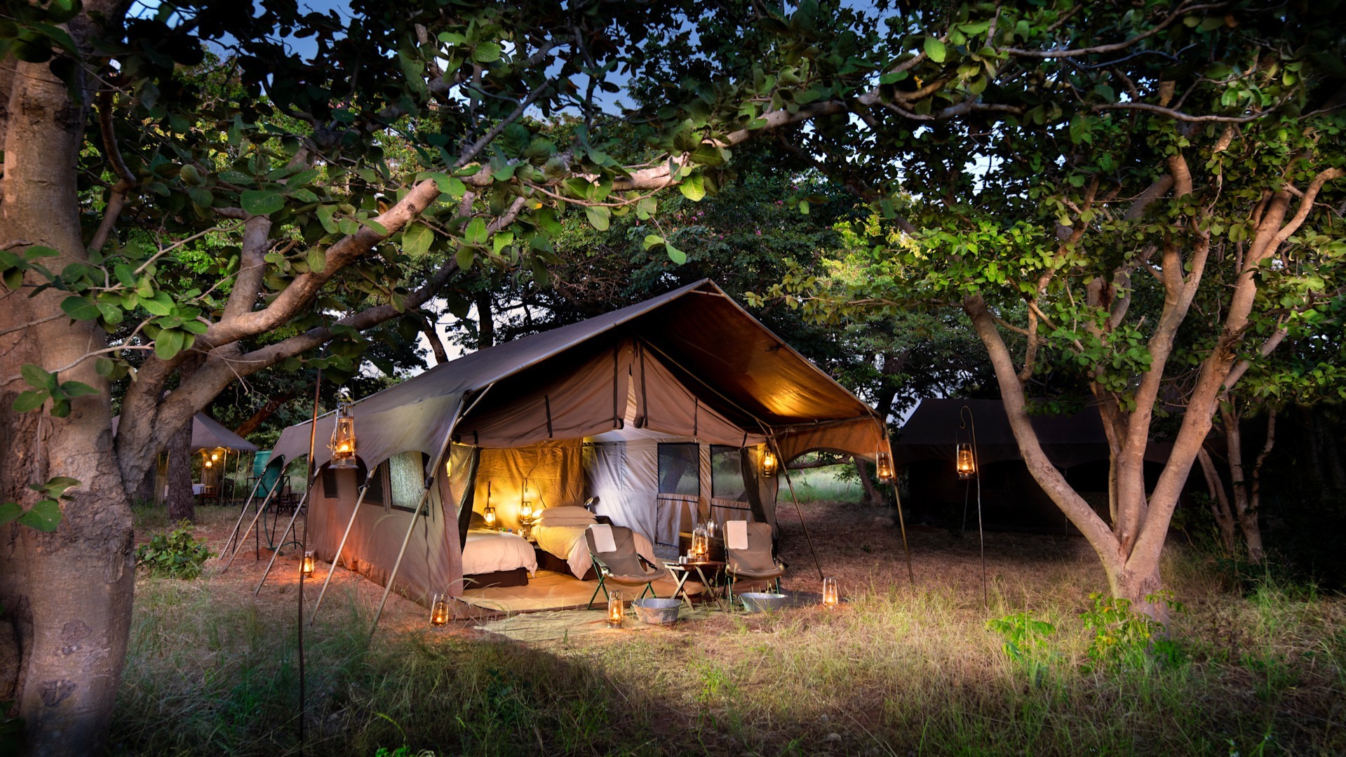 Elephant Parades from Canvas: Days at Chobe Under Canvas