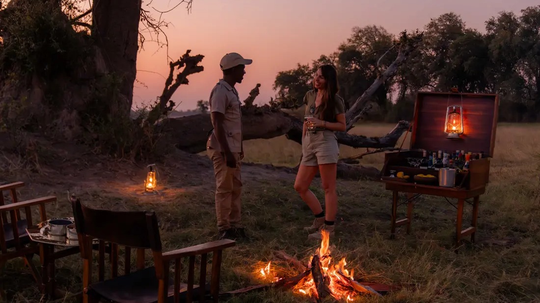 A Day's Pace at Expeditions Camp: Tracking Savanna Life from Canvas Tents