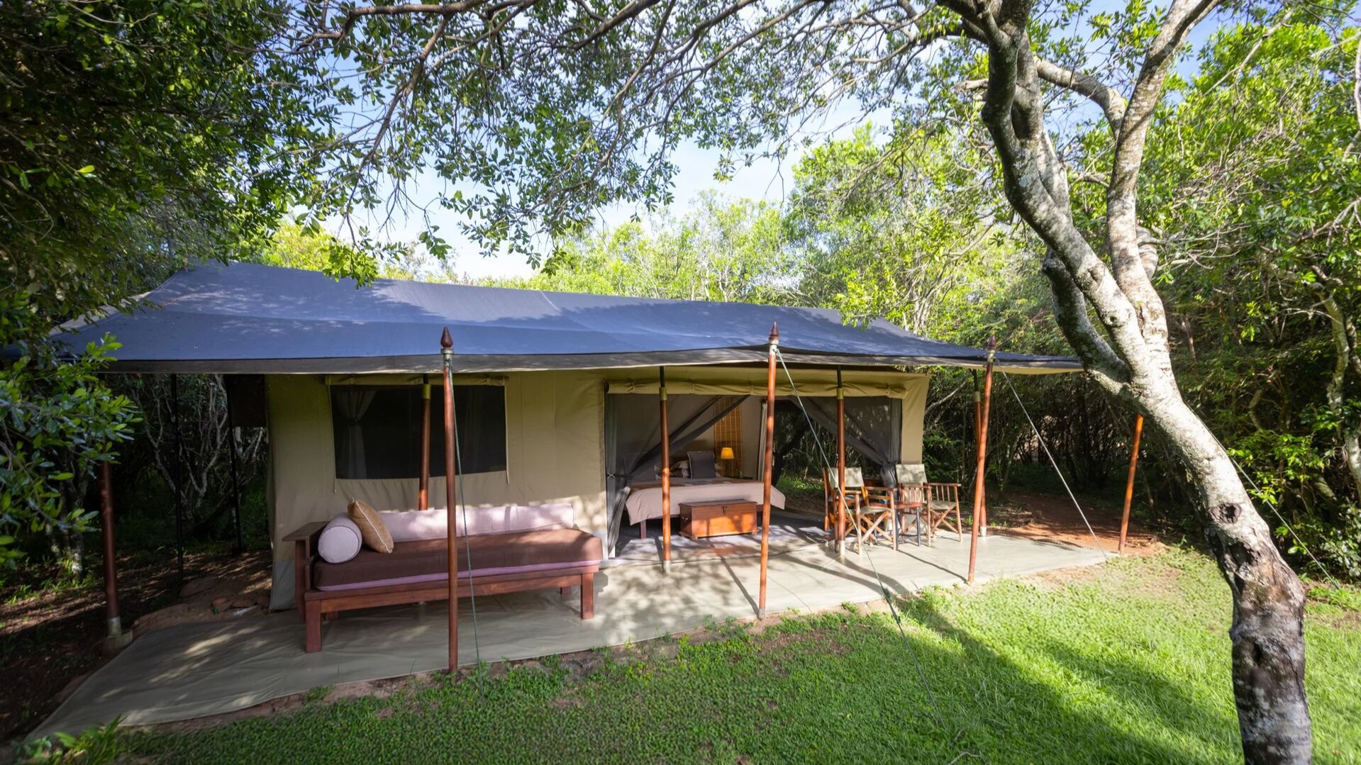 Canvas Elegance in the Mara: Inside Encounter Camp's Tented Suites