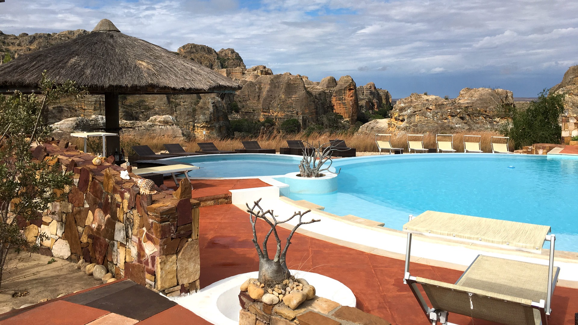 Canyon Shadows Frame Isalo Rock Lodge's Daily Escapes