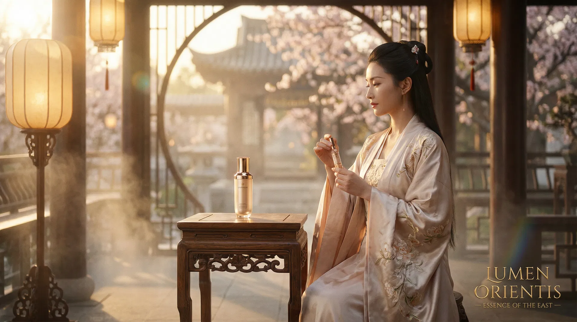 东方美学化妆品短片