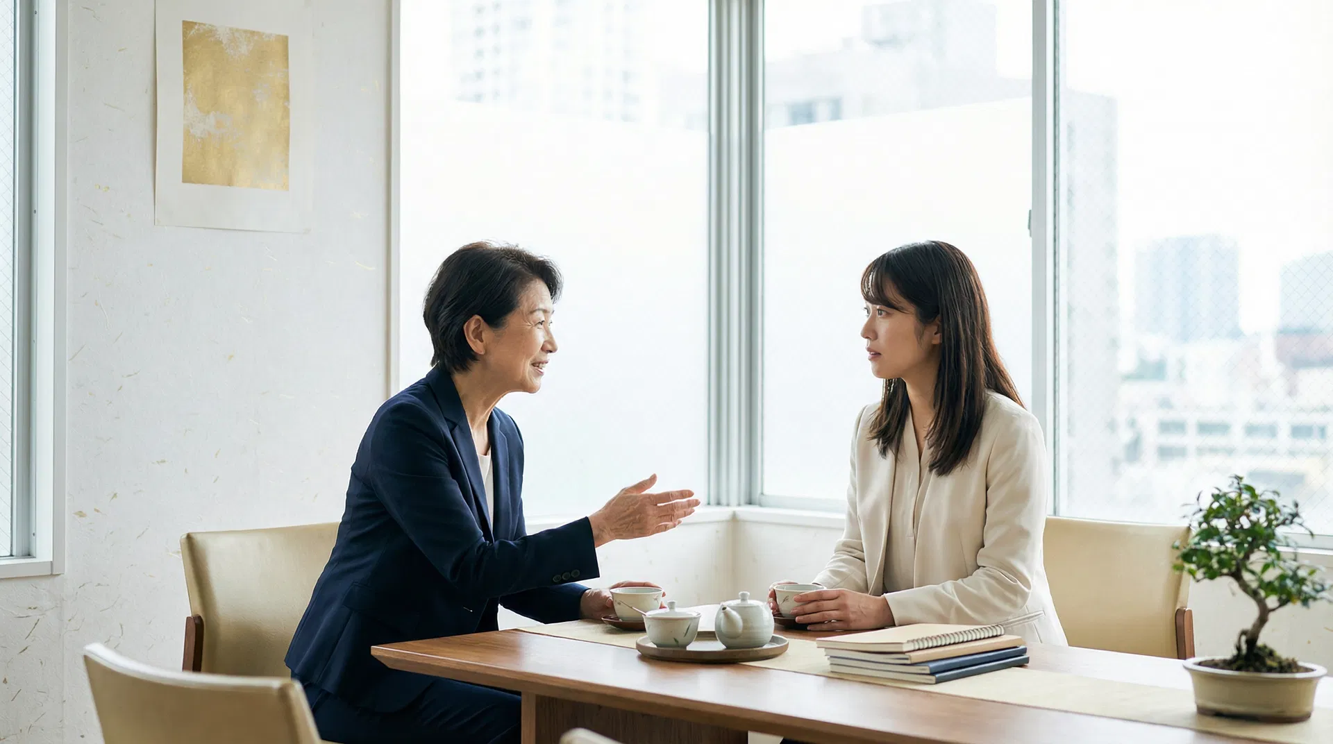 個別コーチングの様子