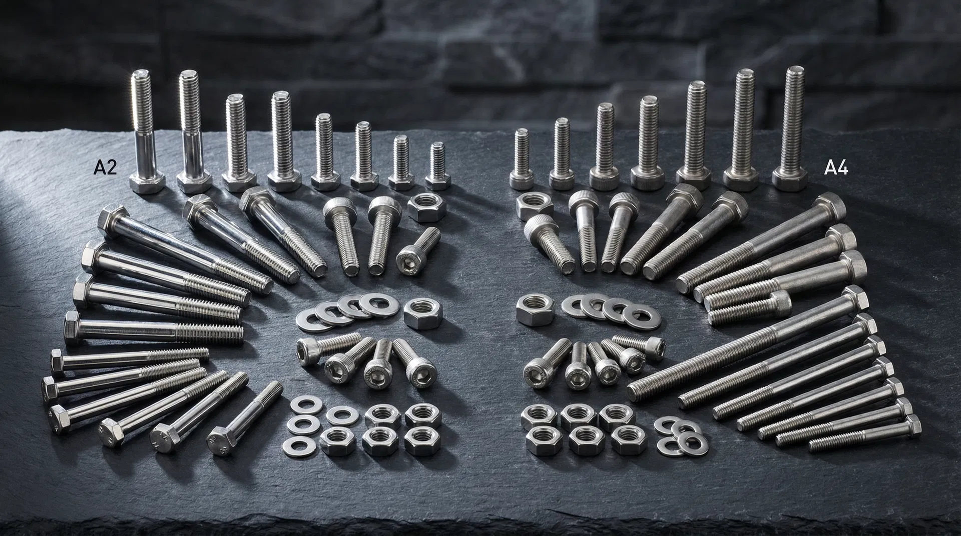 Stainless Steel Fastener Grades Explained: A2 vs A4, 70 vs 80 — What You Need to Know