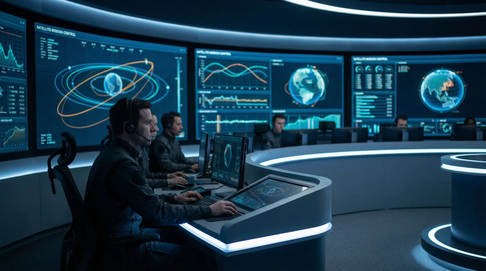 Satellite mission control