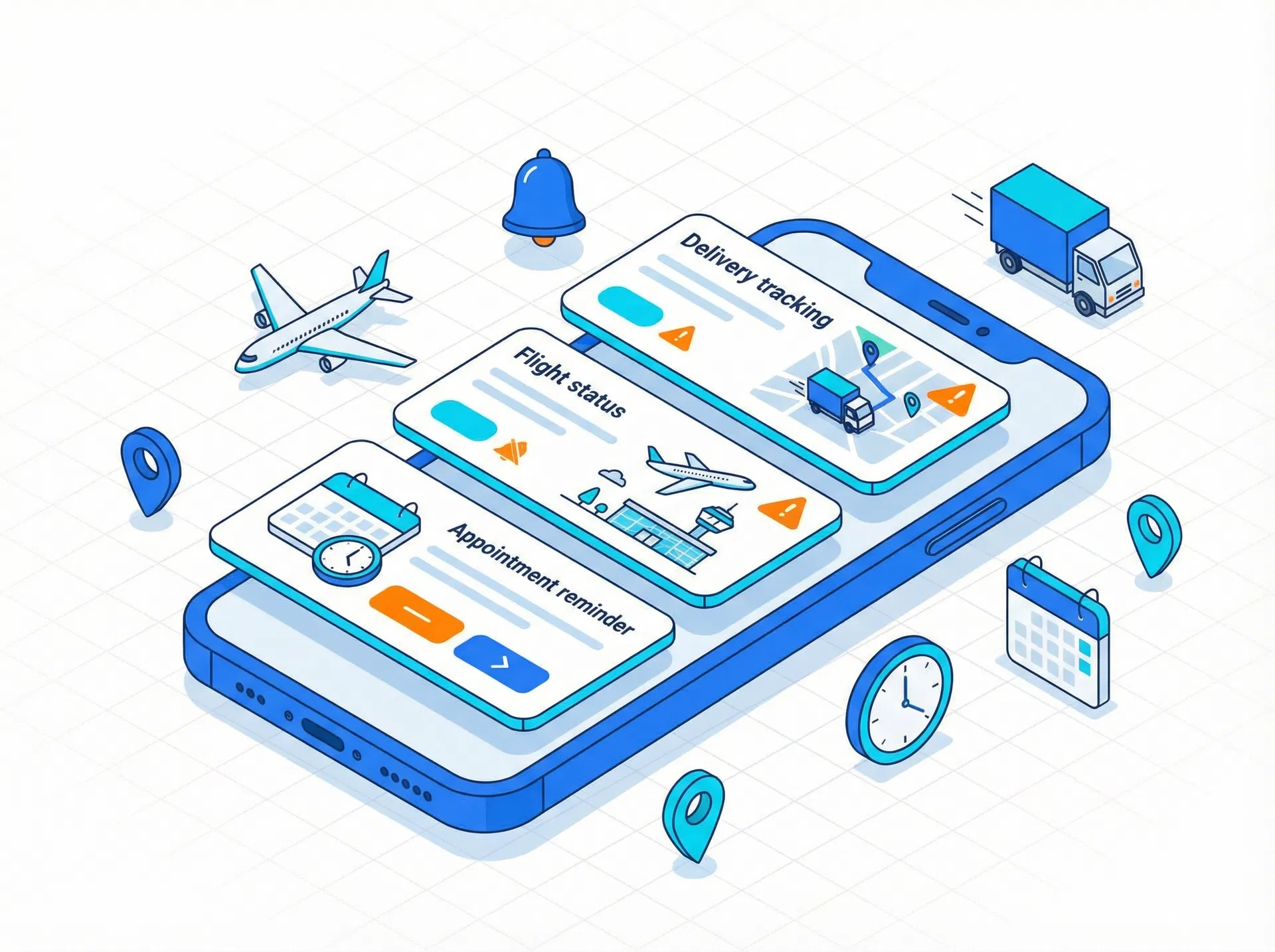 Notificações e Alertas via RCS - Alertas visuais em tempo real