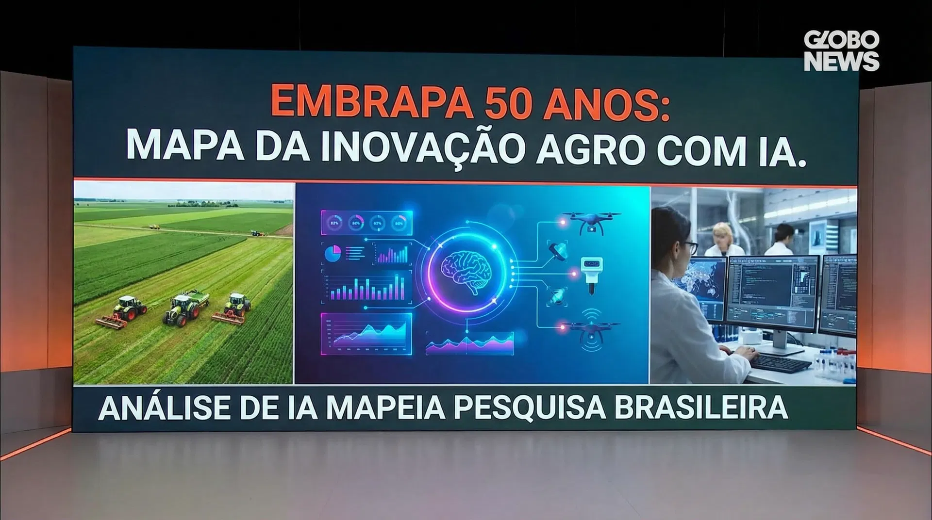 Com IA, Embrapa mapeia 50 anos de pesquisas agrícolas