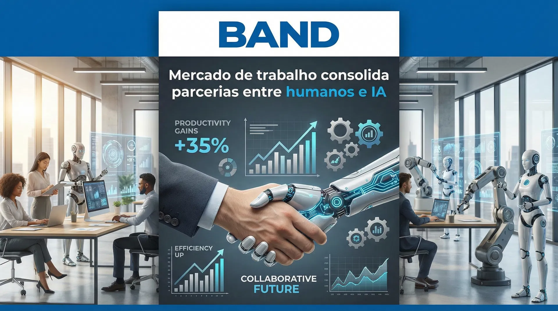 Mercado de trabalho consolida parcerias entre humanos e IA