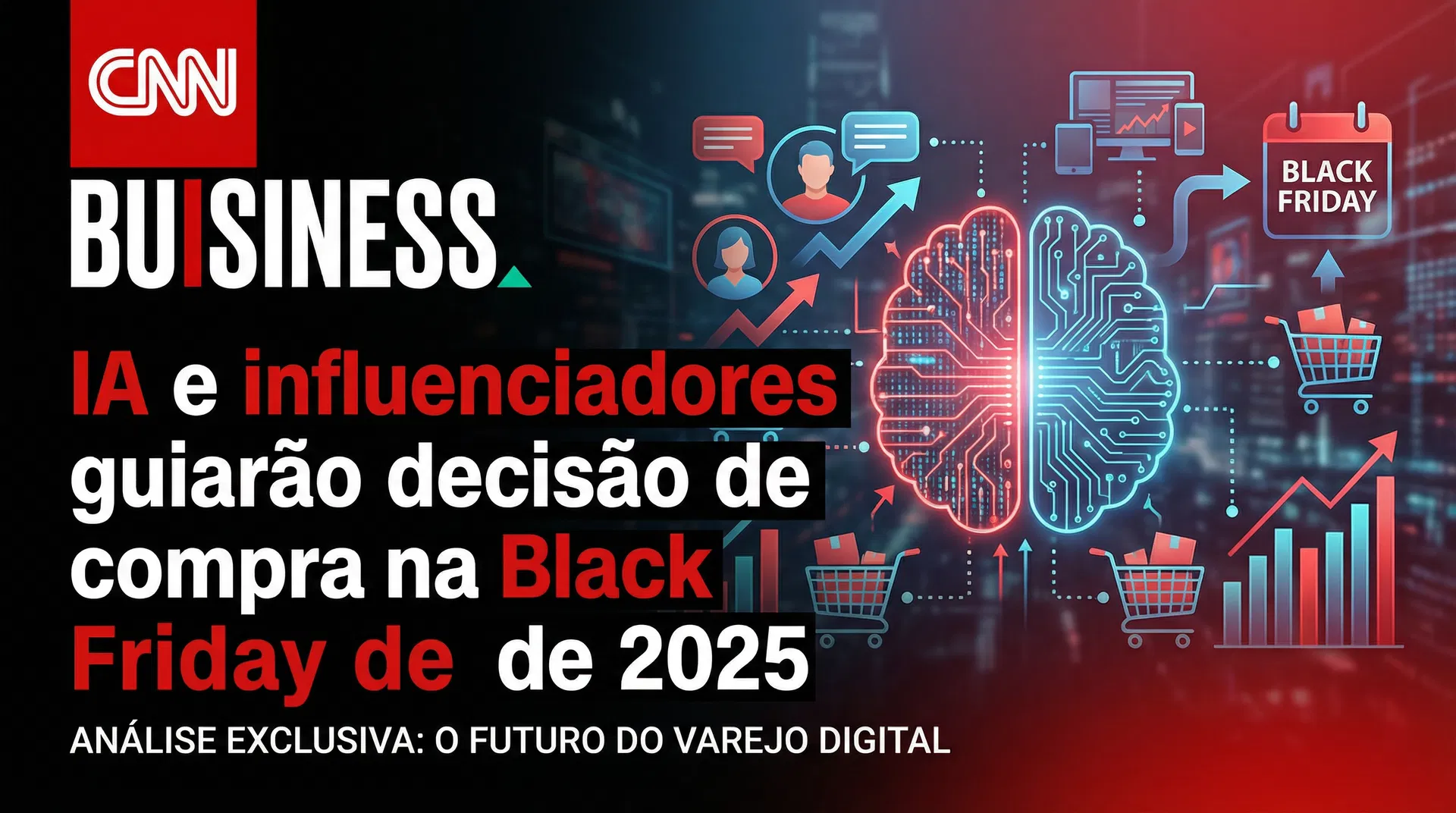 IA e influenciadores guiarão decisão de compra na Black Friday de 2025
