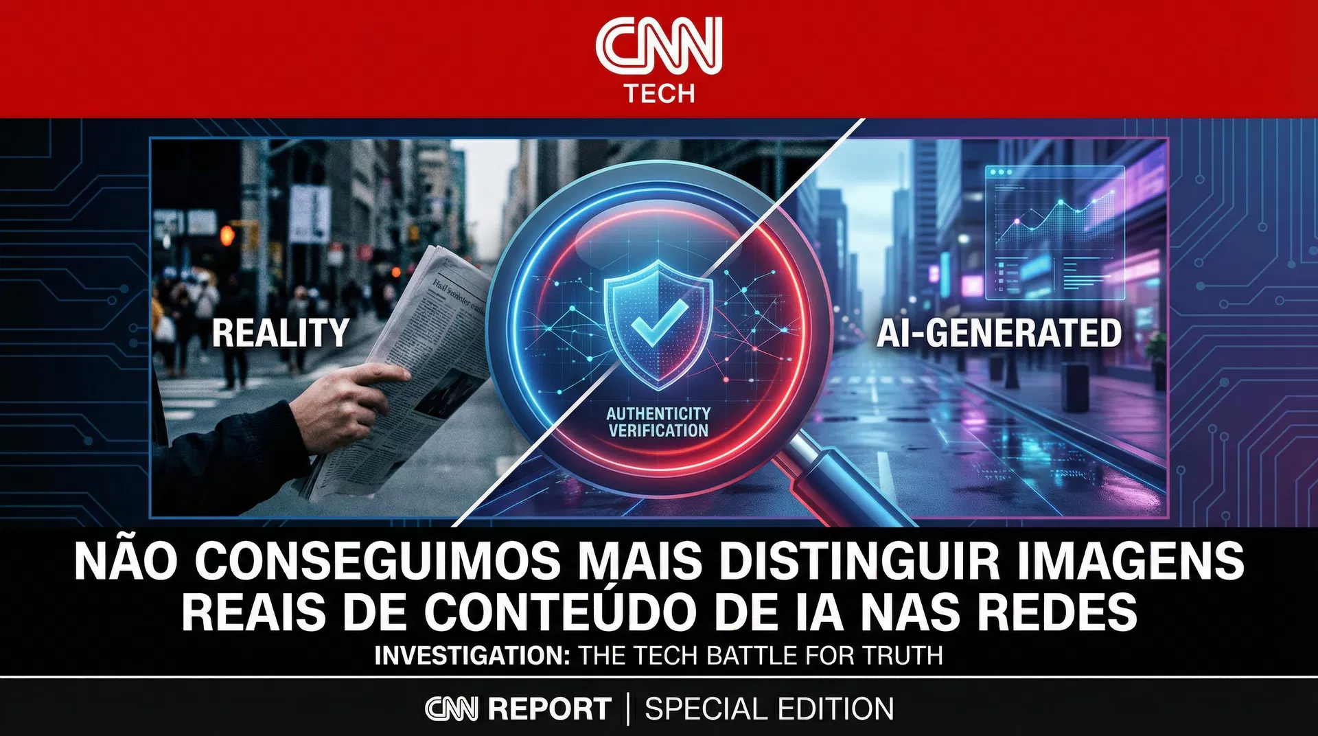 Não conseguimos mais distinguir imagens reais de conteúdo de IA nas redes?