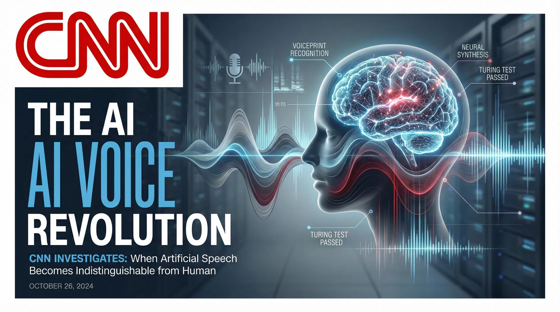 Vozes geradas por IA já são indistinguíveis das humanas, diz estudo