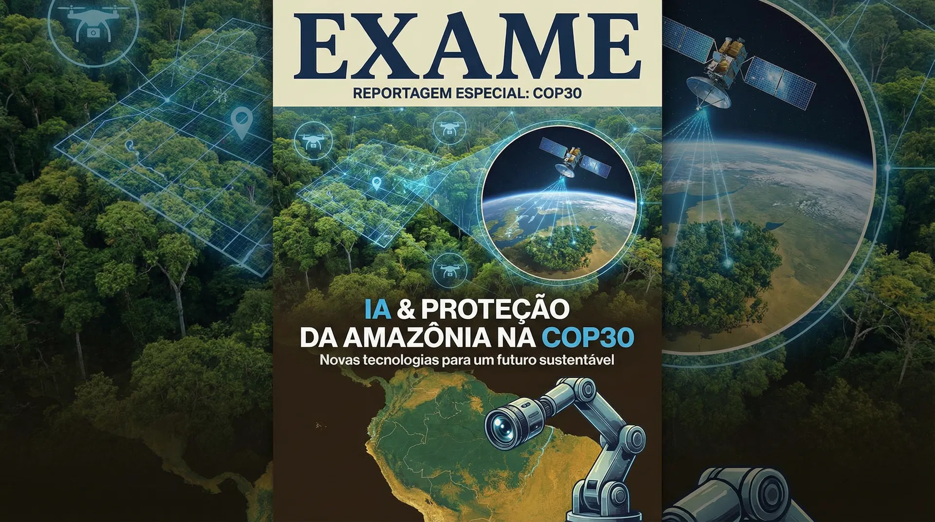 COP30: como a tecnologia e a IA podem contribuir para a proteção da Amazônia