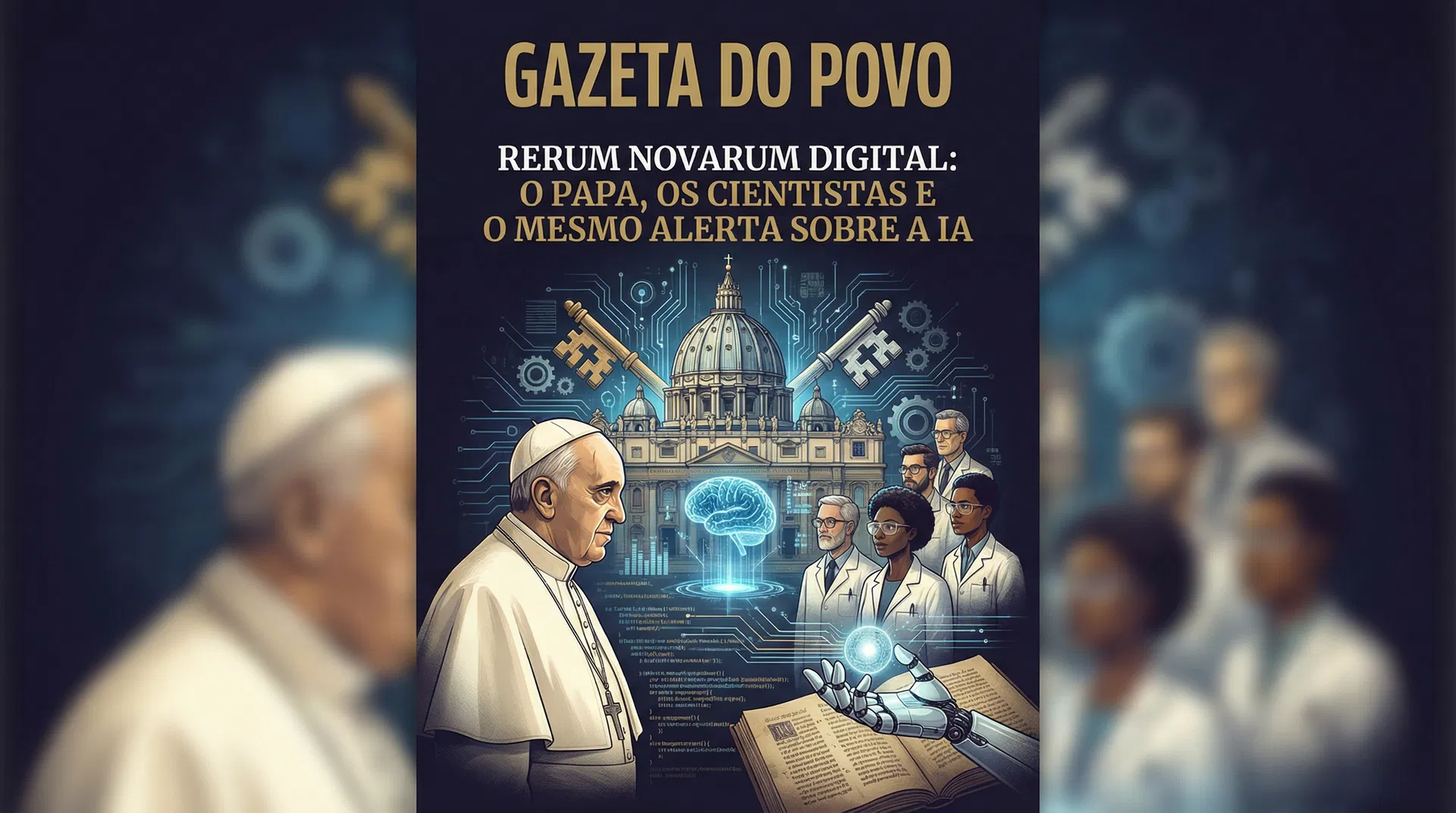 Rerum Novarum Digital: o papa, os cientistas e o mesmo alerta sobre a IA