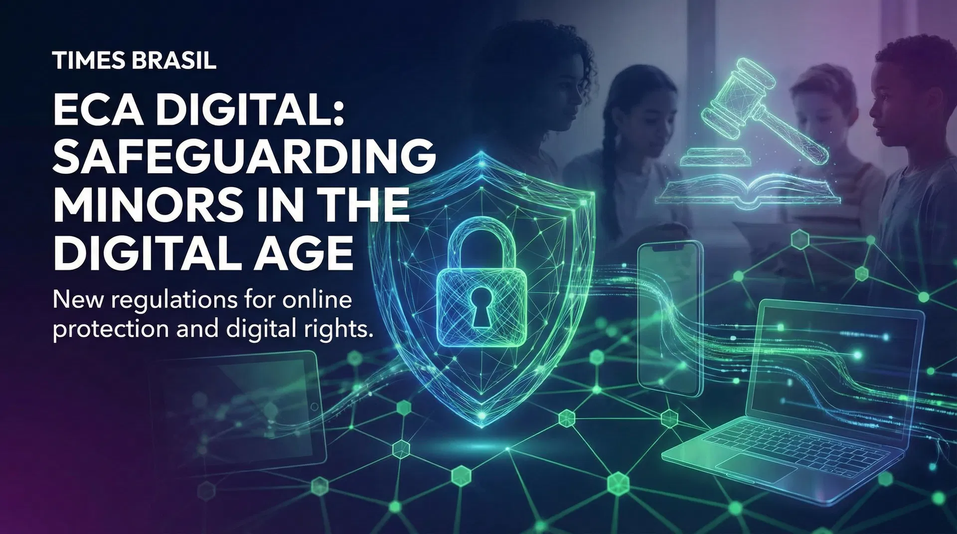 ECA Digital entra em vigor e institui regras para redes e conteúdos com menores: veja o que muda