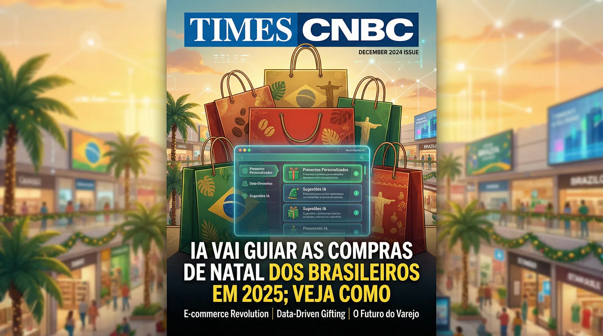 IA vai guiar as compras de Natal dos brasileiros em 2025; veja como