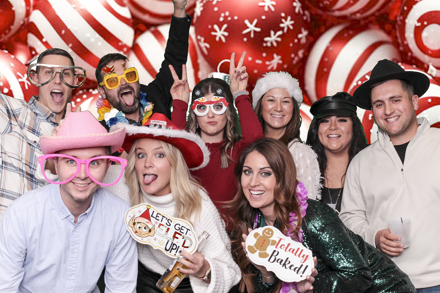 Corporate Holiday Party Classic Print Photo Booth