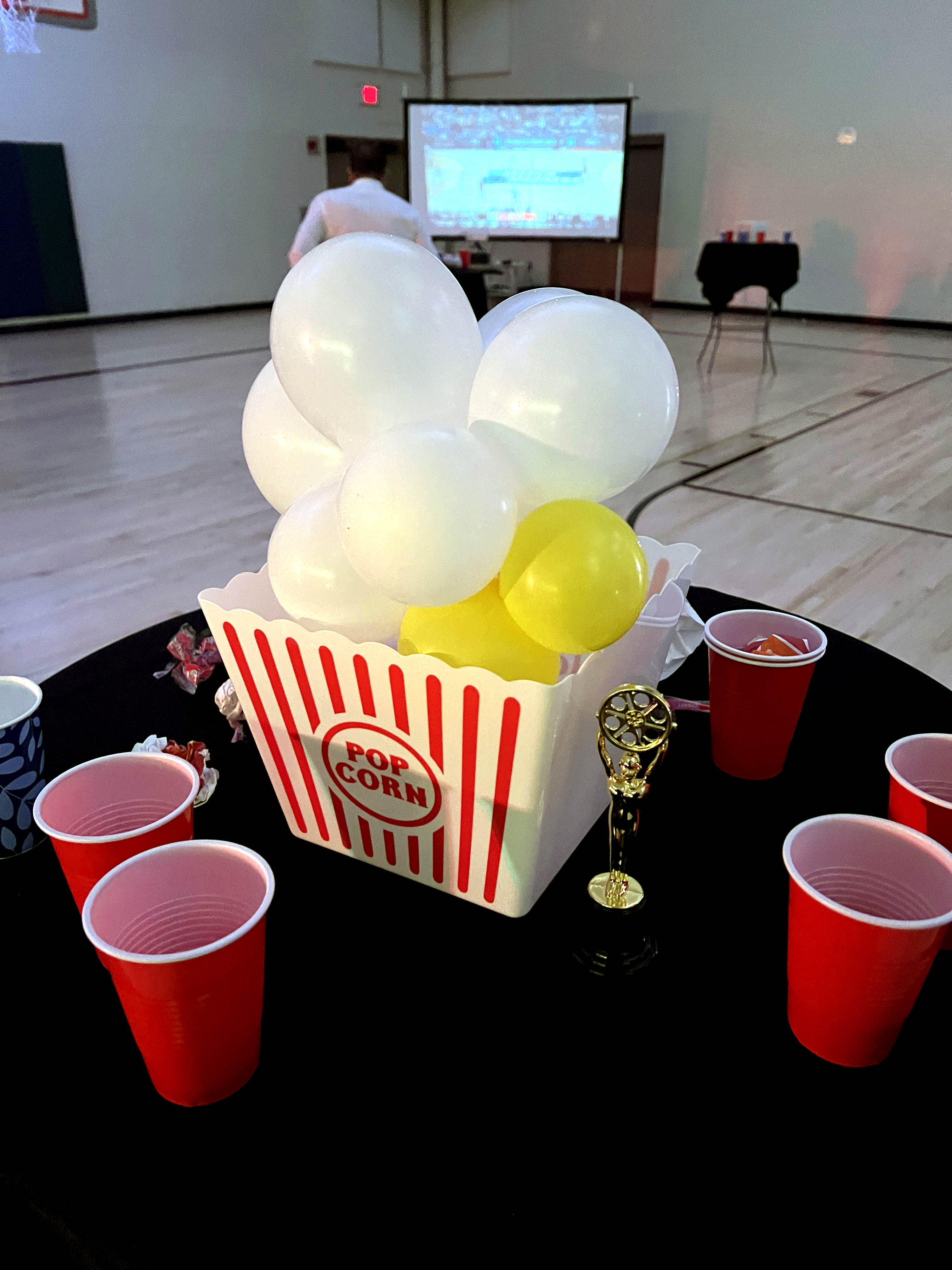 Popcorn Centerpieces
