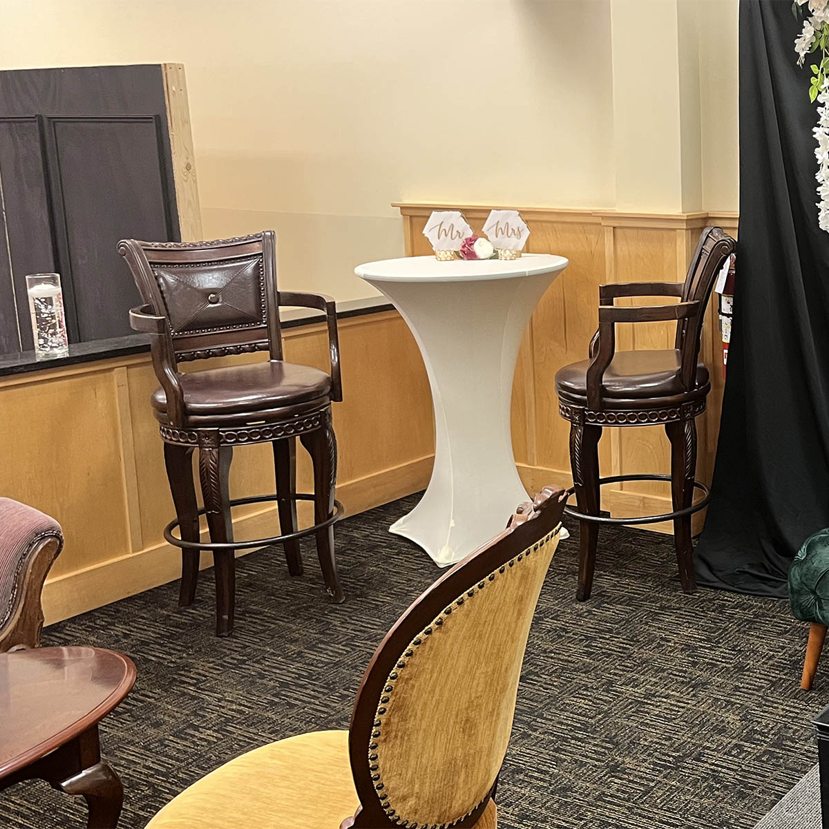 Cocktail Tables with Covers