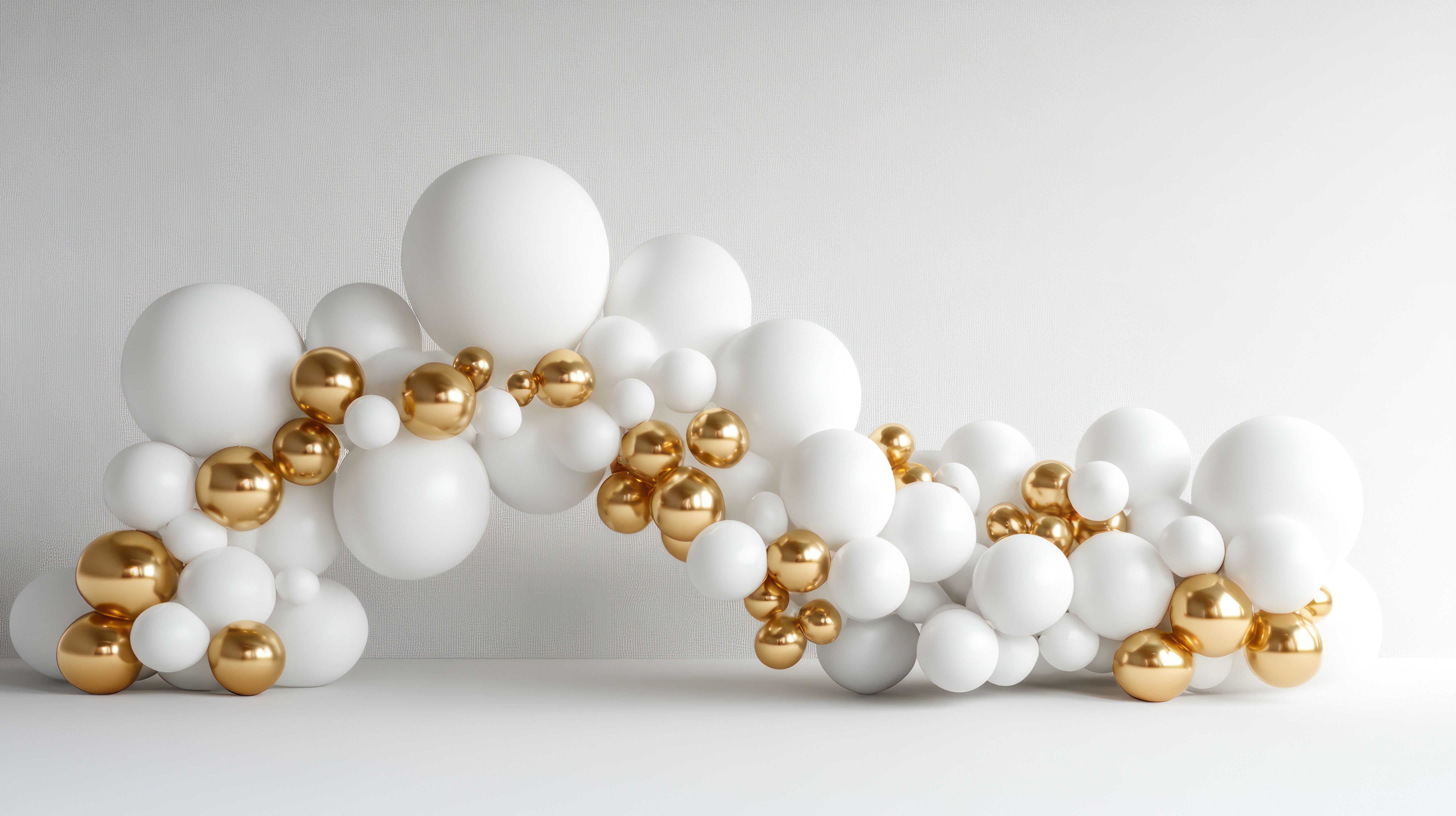 Simple Balloon Garland - 5 ft