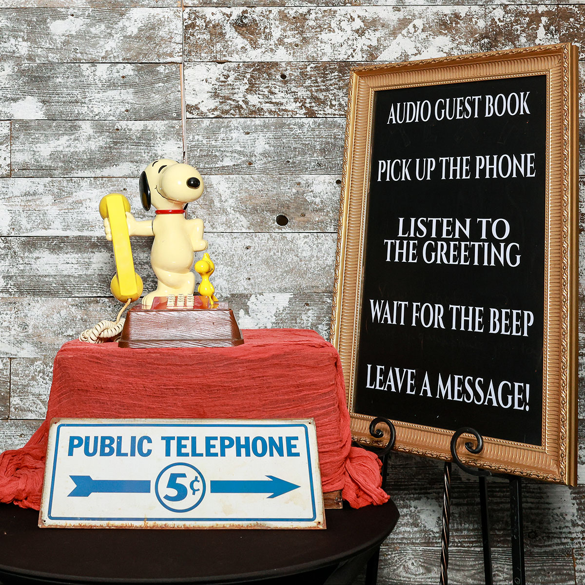 Retro Audio Guest Book