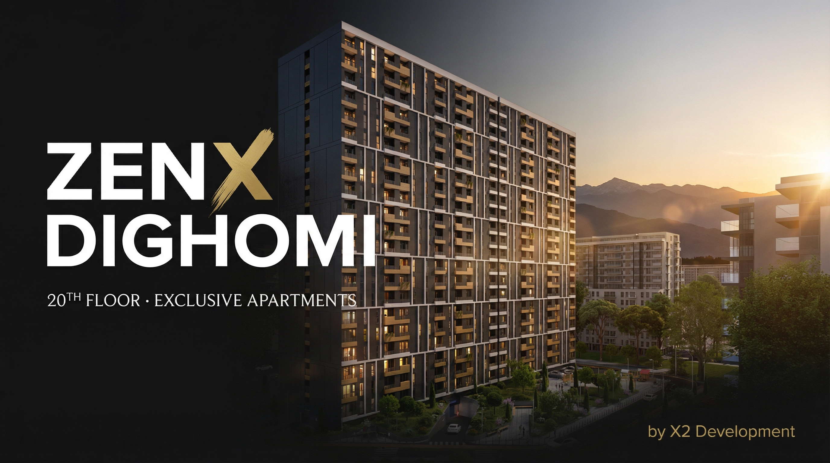 ZenX Dighomi 20th Floor - Exclusive Apartments
