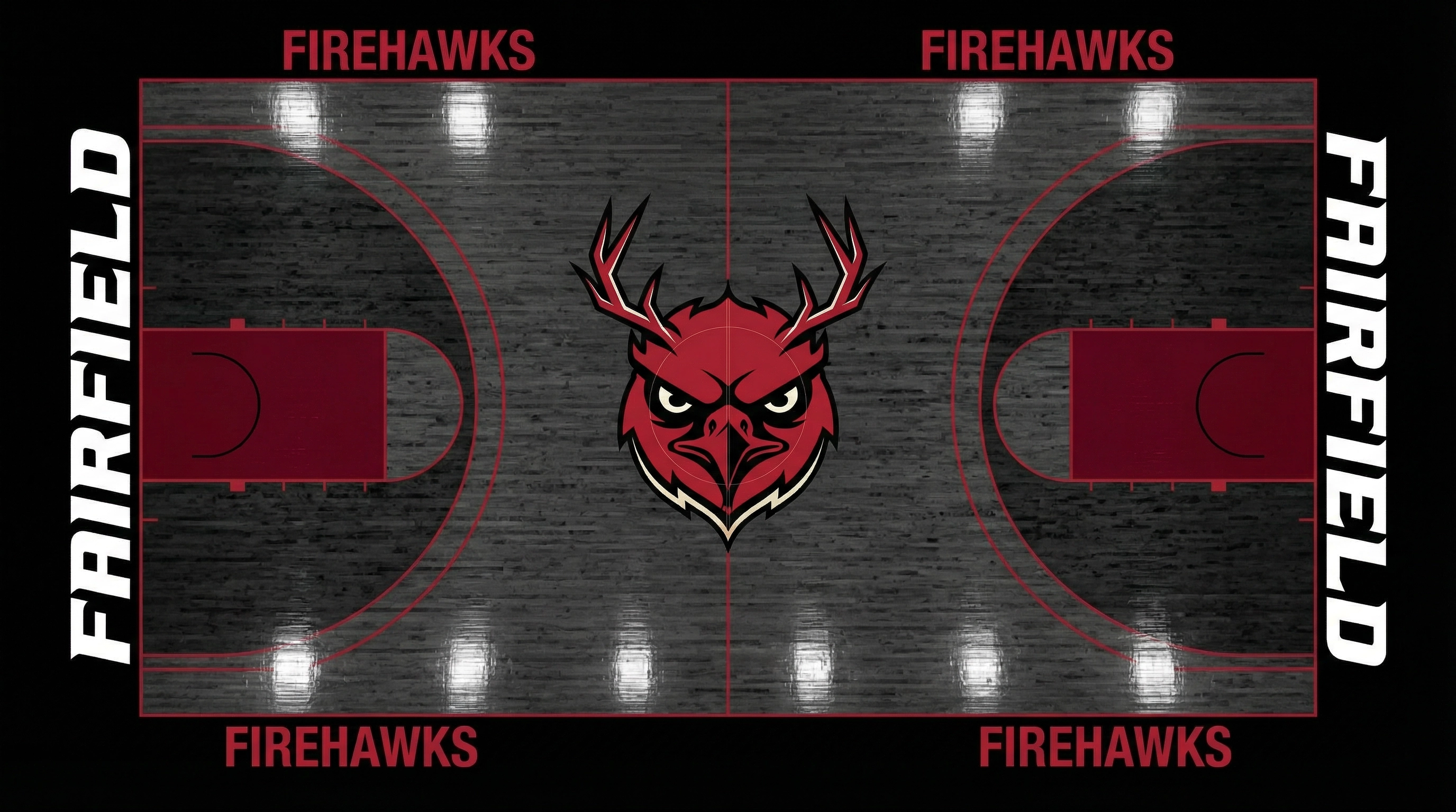 Firehawk basketball court design